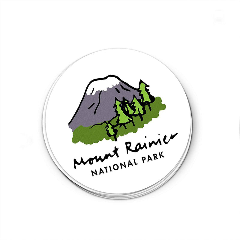 Mount Rainier National Park Sticker - Albion Mercantile Co.