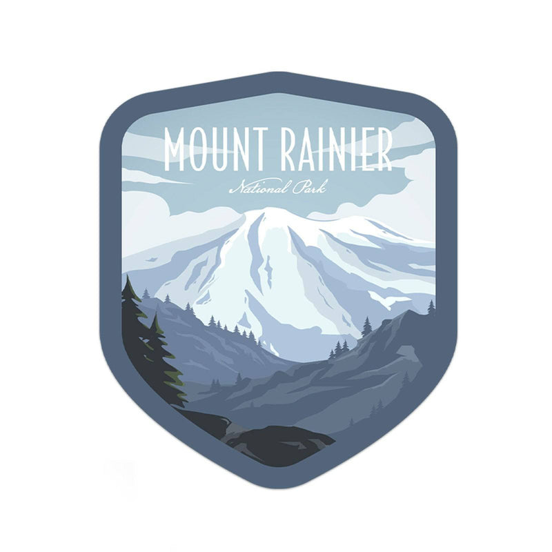 Mount Rainier National Park Sticker - Albion Mercantile Co.