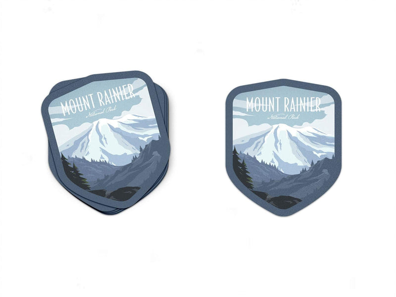 Mount Rainier National Park Sticker - Albion Mercantile Co.