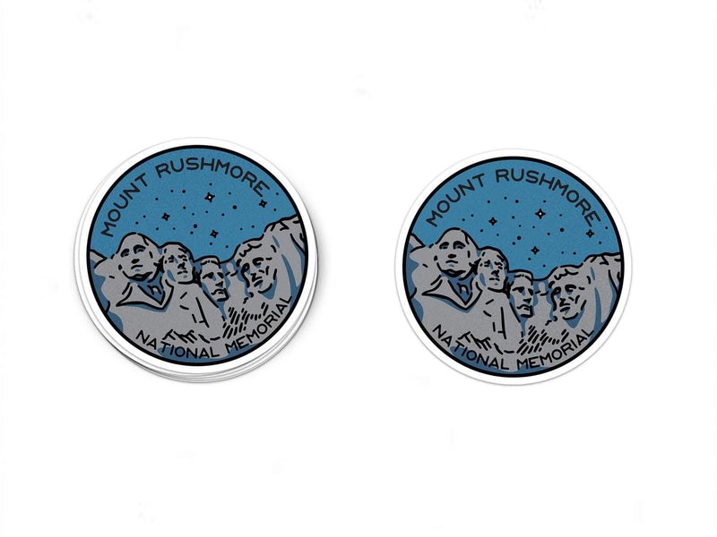 Mount Rushmore National Memorial Sticker - Albion Mercantile Co.