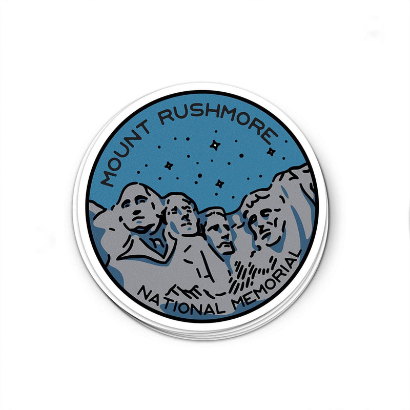 Mount Rushmore National Memorial Sticker - Albion Mercantile Co.