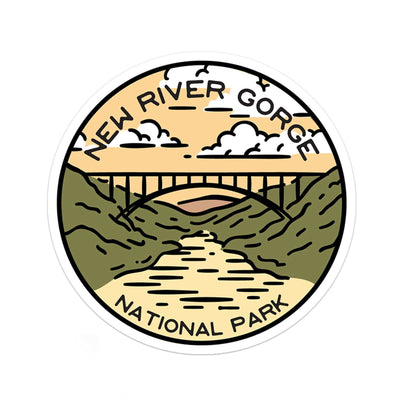 New River Gorge National Park Sticker - Albion Mercantile Co.