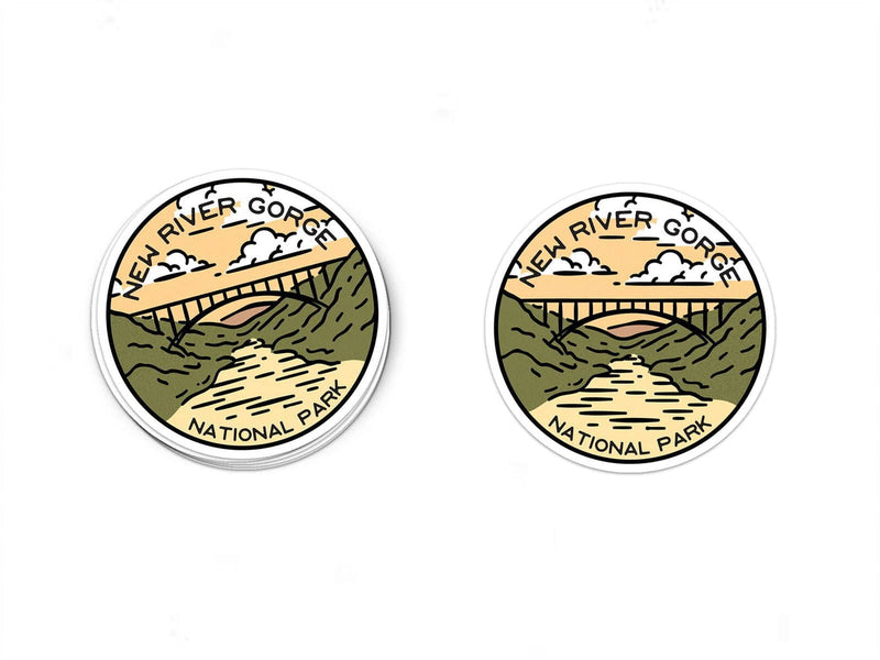 New River Gorge National Park Sticker - Albion Mercantile Co.