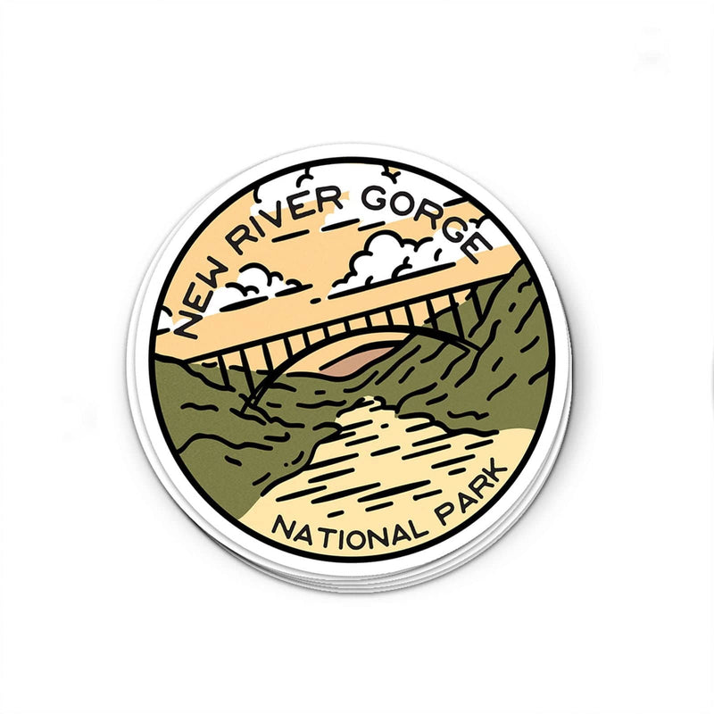 New River Gorge National Park Sticker - Albion Mercantile Co.