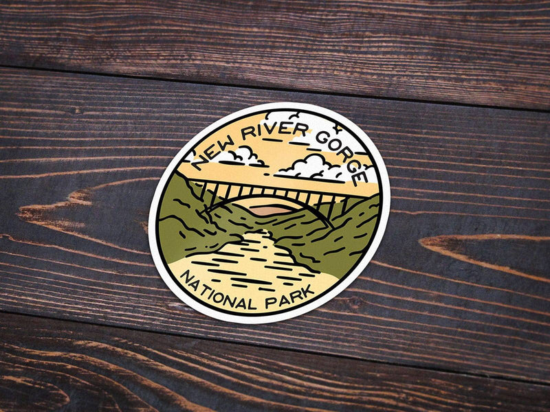New River Gorge National Park Sticker - Albion Mercantile Co.