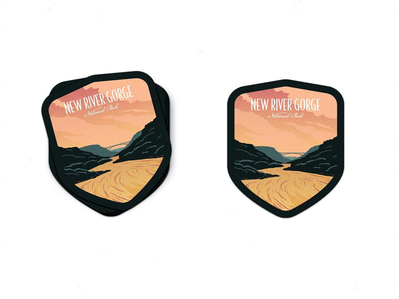 New River Gorge National Park Sticker - Albion Mercantile Co.