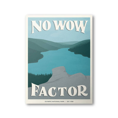 Olympic National Park Poster | Subpar Parks Poster - Albion Mercantile Co.