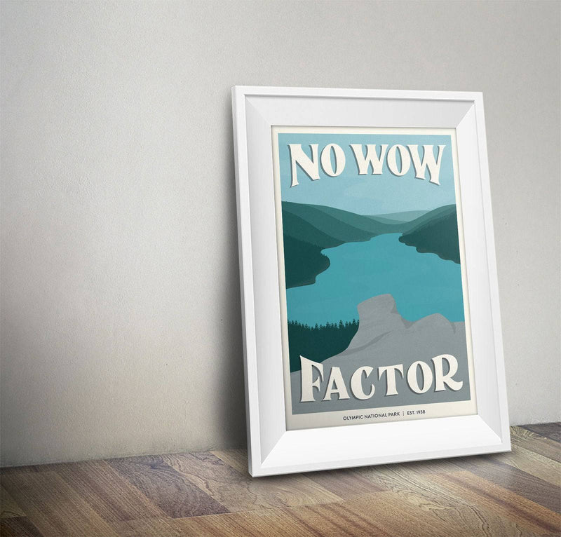 Olympic National Park Poster | Subpar Parks Poster - Albion Mercantile Co.