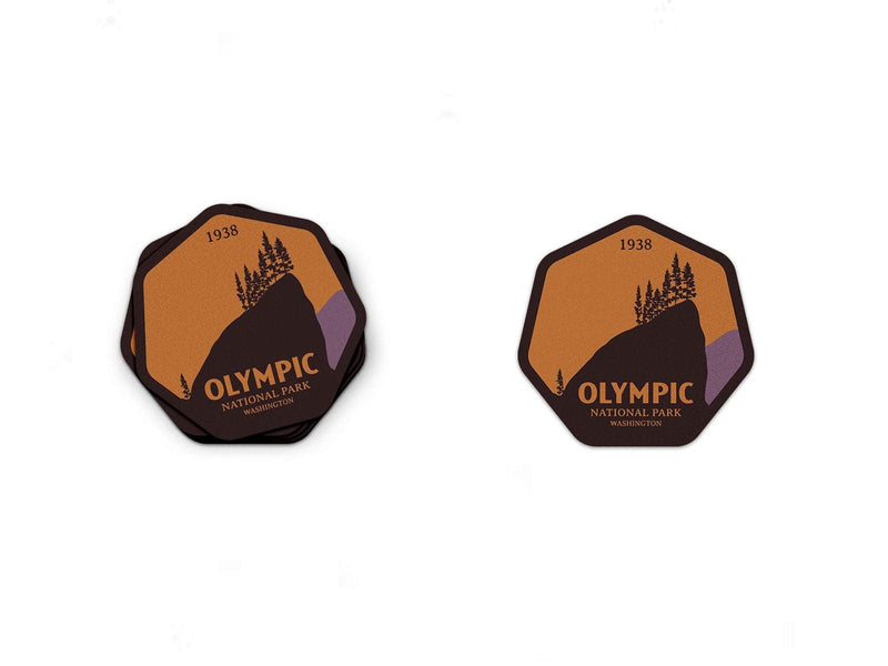 Olympic National Park Sticker | National Park Decal - Albion Mercantile Co.