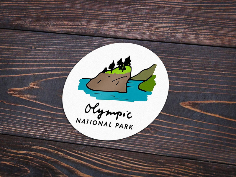 Olympic National Park Sticker - Albion Mercantile Co.