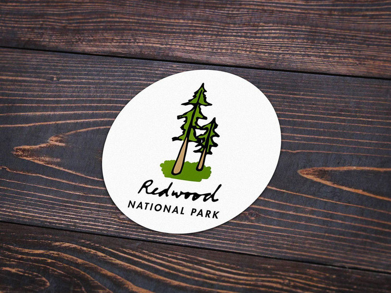 Redwood National Park Sticker - Albion Mercantile Co.