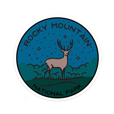 Rocky Mountain National Park Sticker - Albion Mercantile Co.