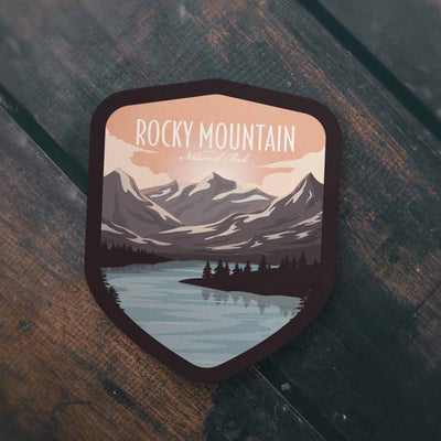 Rocky Mountain National Park Sticker - Albion Mercantile Co.