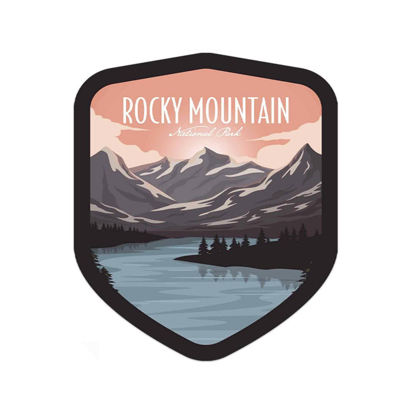 Rocky Mountain National Park Sticker - Albion Mercantile Co.