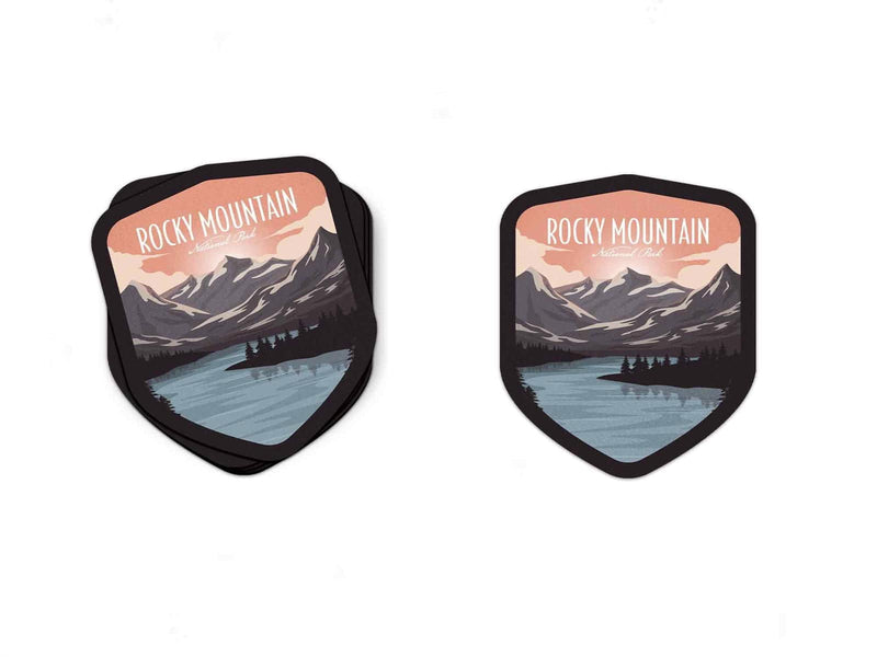Rocky Mountain National Park Sticker - Albion Mercantile Co.