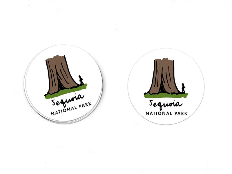 Sequoia National Park Sticker - Albion Mercantile Co.
