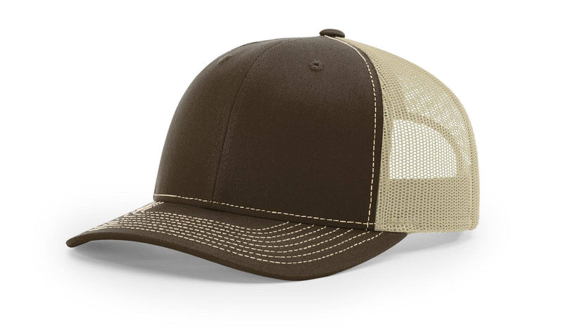 South Dakota Hat | Leather Patch Hat | Trucker Hat - Albion Mercantile Co.