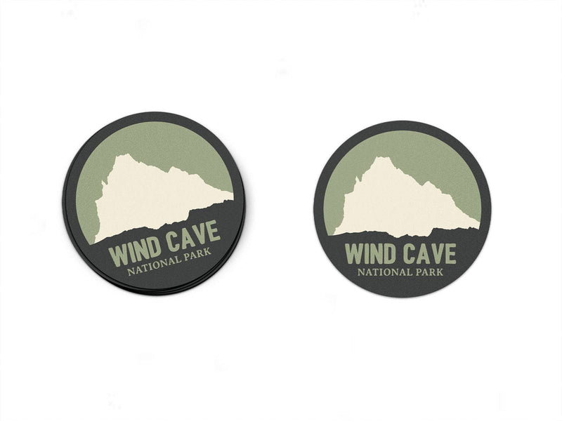 Wind Cave National Park Sticker | National Park Decal - Albion Mercantile Co.