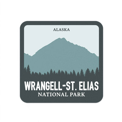 Wrangell-St. Elias National Park Sticker | National Park Decal - Albion Mercantile Co.