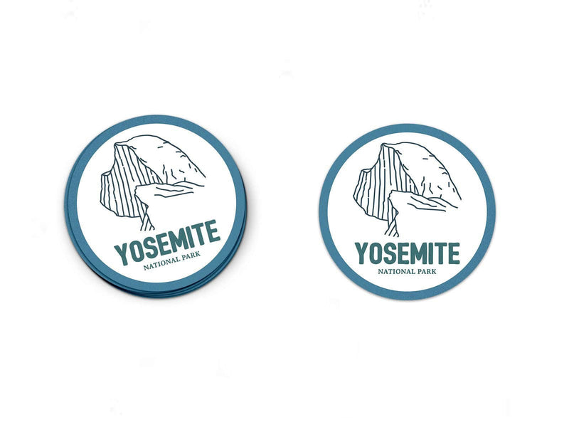 Yosemite National Park Sticker | National Park Decal - Albion Mercantile Co.