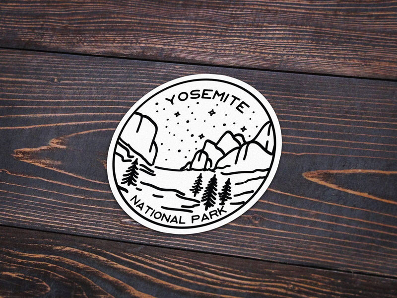 Yosemite National Park Sticker - Albion Mercantile Co.