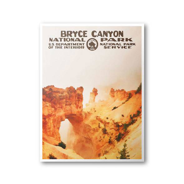 Bryce Canyon National Park Poster (Window)