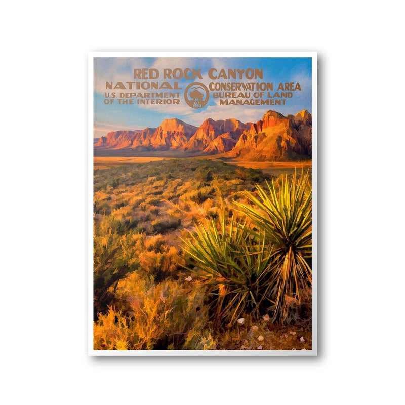 Red Rock Canyon National Conservation Area Poster