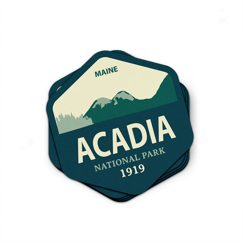 Acadia National Park Sticker - Albion Mercantile Co.