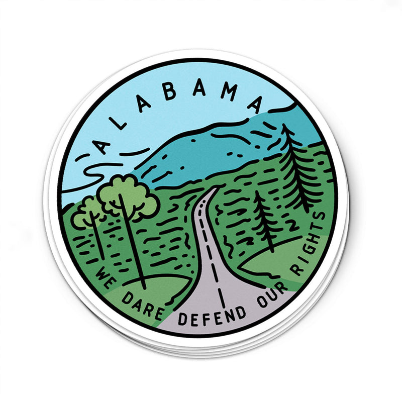 Alabama Sticker - Albion Mercantile Co.