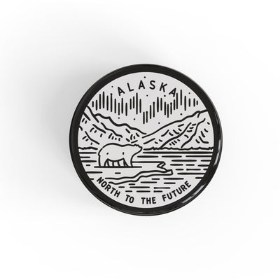 Alaska Button Pin - Albion Mercantile Co.