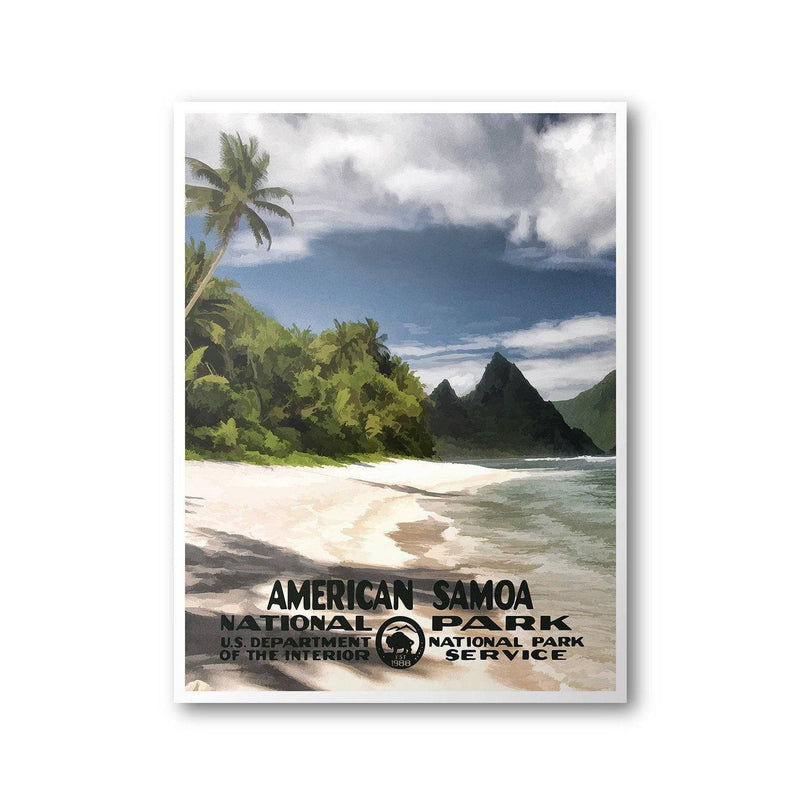 American Samoa National Park Poster