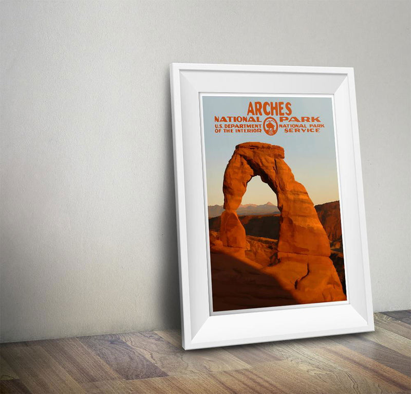 Arches National Park Poster - Albion Mercantile Co.