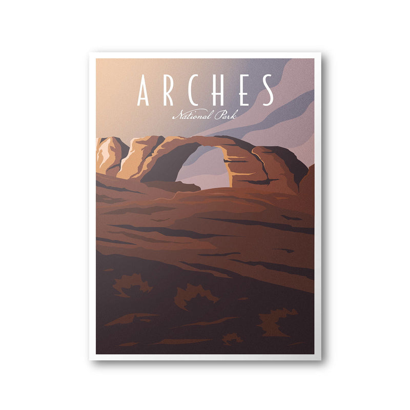 Arches National Park Poster - Albion Mercantile Co.