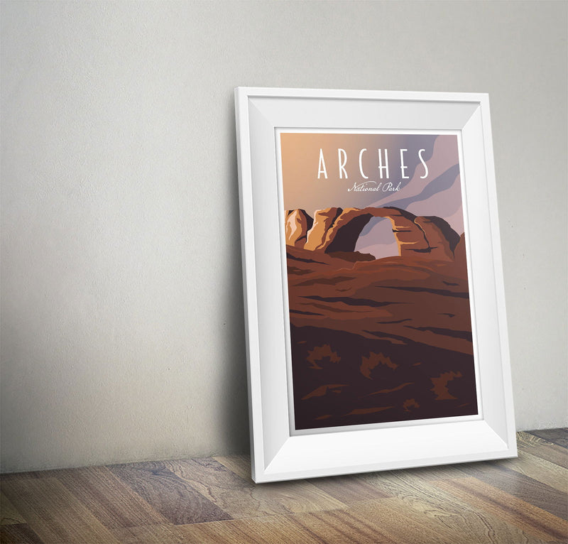 Arches National Park Poster - Albion Mercantile Co.