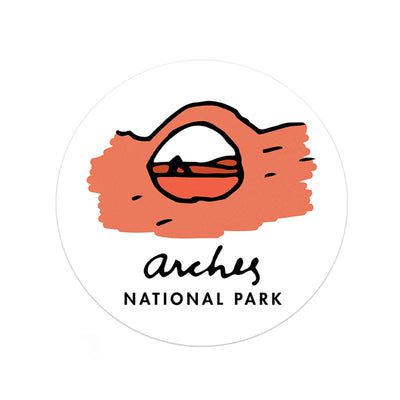 Arches National Park Sticker - Albion Mercantile Co.