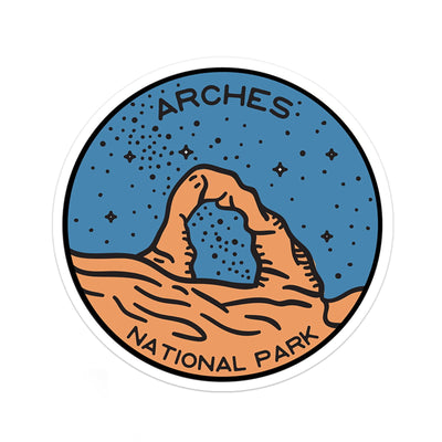 Arches National Park Sticker - Albion Mercantile Co.