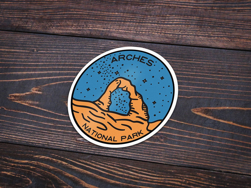 Arches National Park Sticker - Albion Mercantile Co.