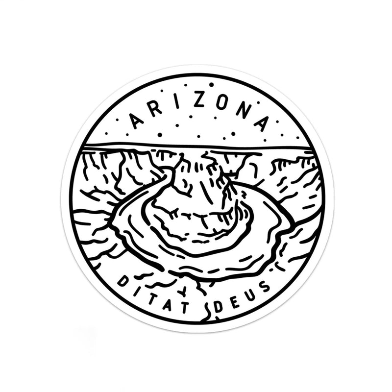 Arizona Sticker - Albion Mercantile Co.