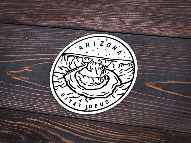 Arizona Sticker - Albion Mercantile Co.