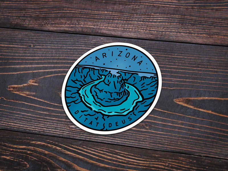 Arizona Sticker - Albion Mercantile Co.