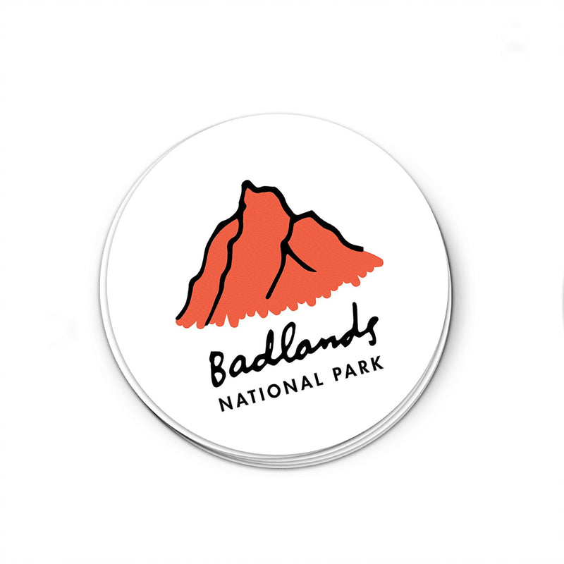 Badlands National Park Sticker - Albion Mercantile Co.