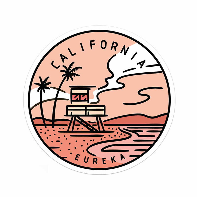 California Sticker - Albion Mercantile Co.