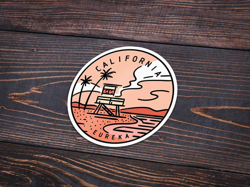 California Sticker - Albion Mercantile Co.