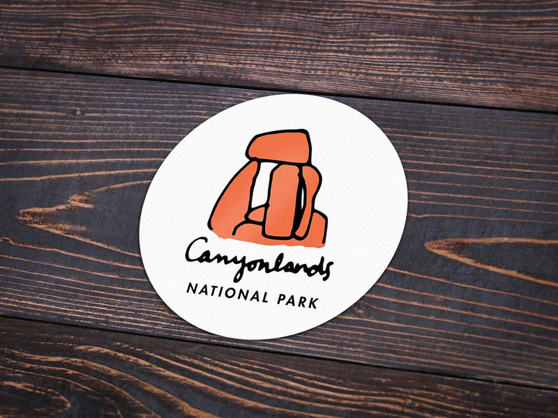 Canyonlands National Park Sticker - Albion Mercantile Co.