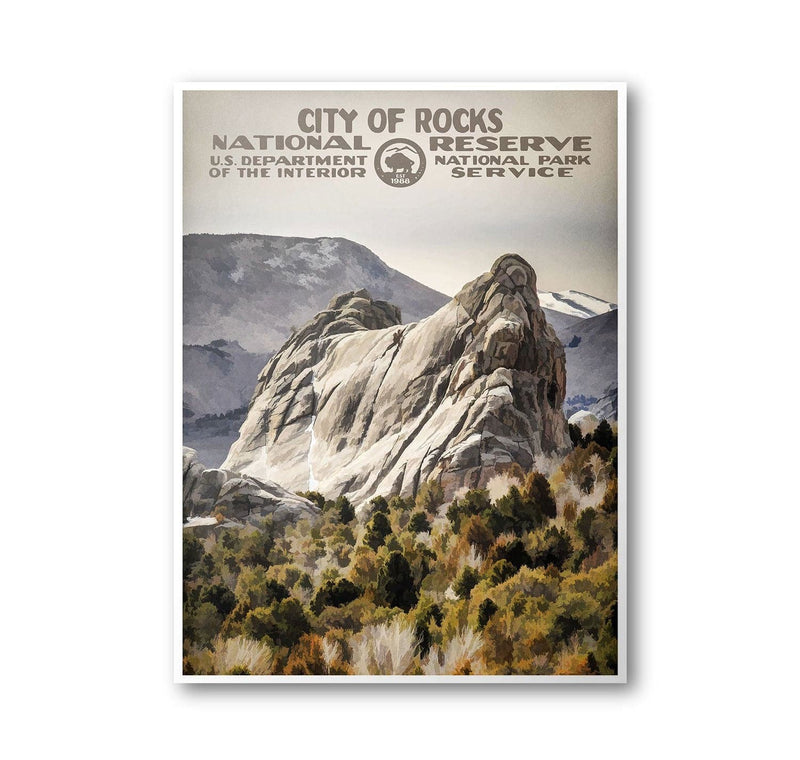 City Of Rocks National Reserve Poster