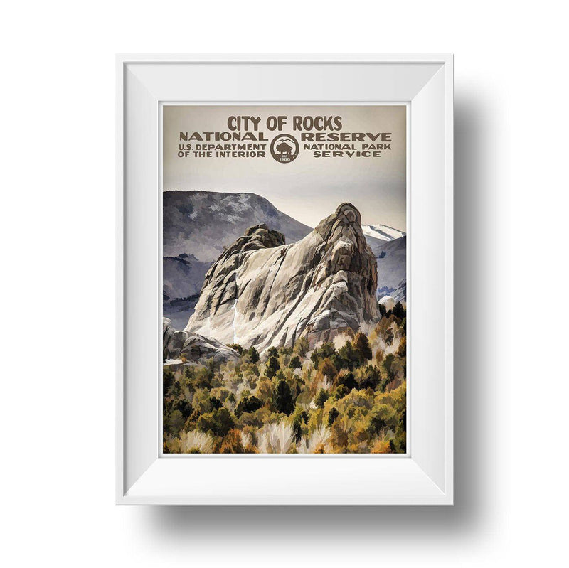 City Of Rocks National Reserve Poster
