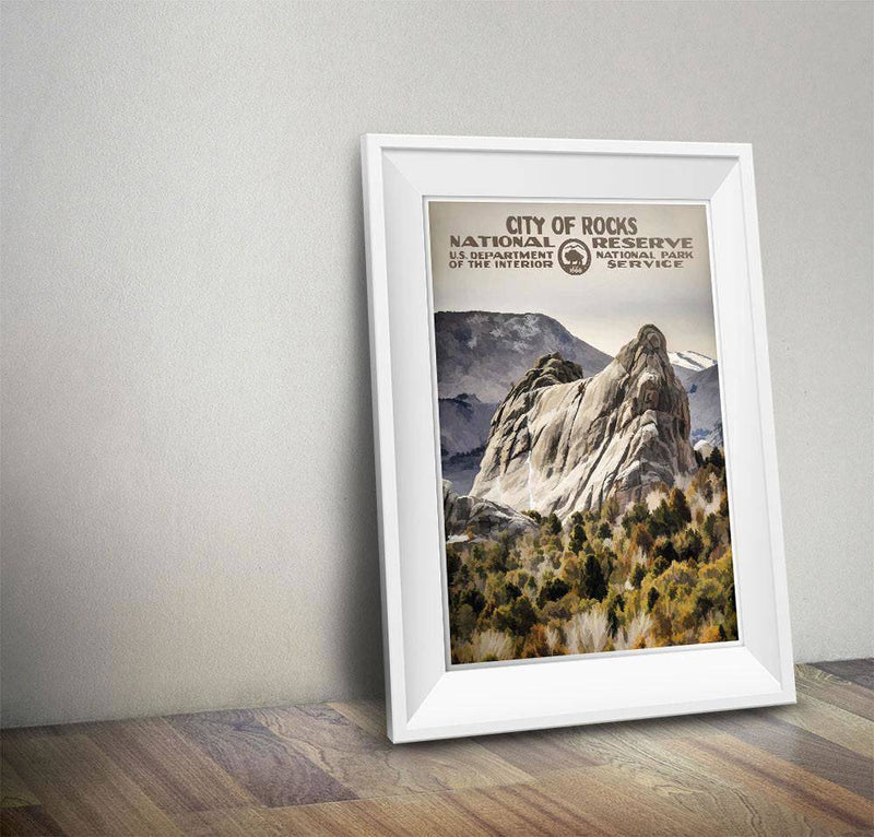 City Of Rocks National Reserve Poster
