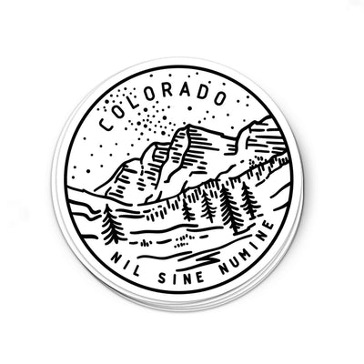 Colorado Sticker - Albion Mercantile Co.