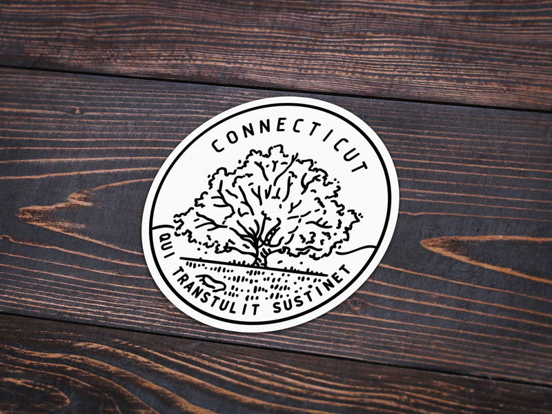 Connecticut Sticker - Albion Mercantile Co.