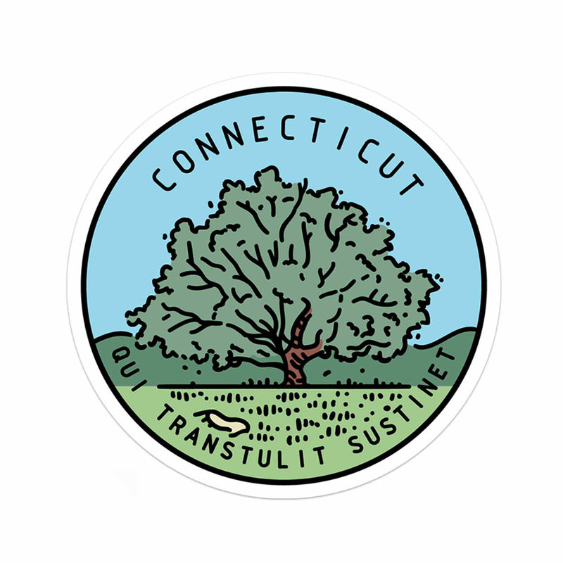 Connecticut Sticker - Albion Mercantile Co.